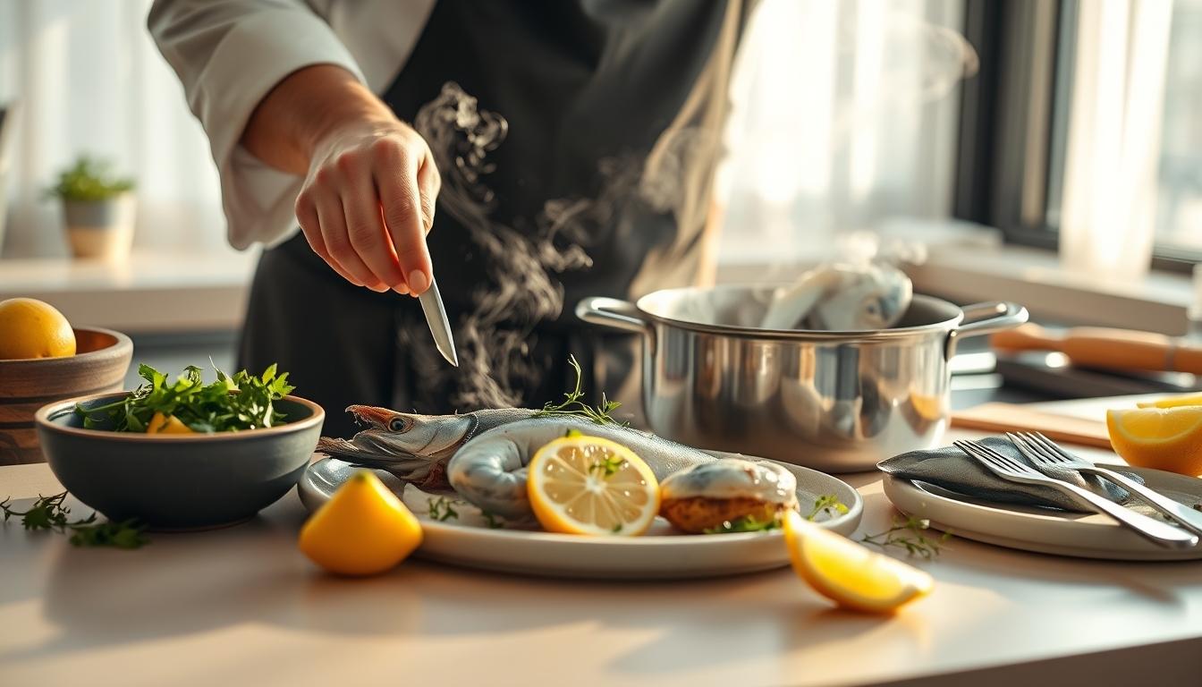 Comforting family dinner served at home